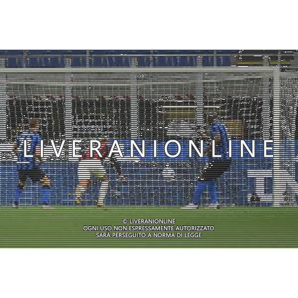 Romelu Lukaku (Inter) segna il gol dell‚\'1 a 2 Inter Inter vs Milan Campionato Serie A TIM - 4¬∞ giornata Milano 17-10-2020 Stadio Giuseppe Meazza - San Siro foto Roberto Garavaglia - agenzia Aldo Liverani sas/ AGENZIA ALDO LIVERANI SAS