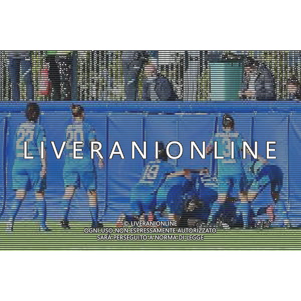 Empoli Ladies vs Napoli femminile - Italian Soccer Serie A Women Championship 2020/2021, 17 October 2020 empoli, Italy Photo showing: Empoli Ladies players celebrate after the goal @LM/Lisa Guglielmi/ AGENZIA ALDO LIVERANI SAS