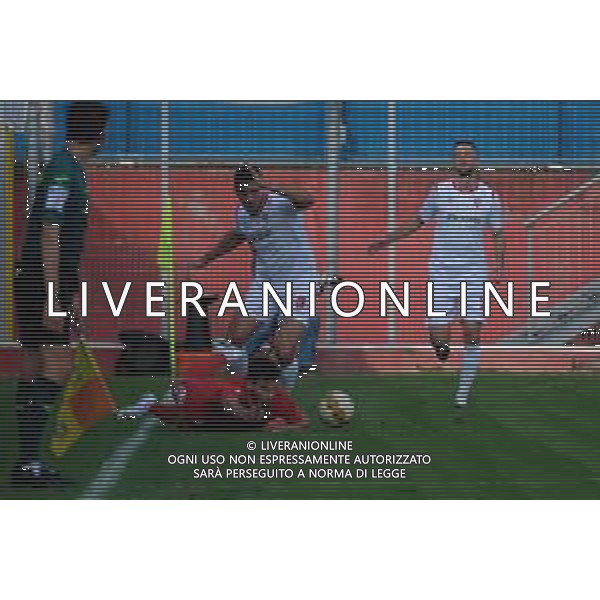 Virtus Verona vs VL Pesaro - Campionato di Calcio Serie C - Lega Pro 2020/2021, 17 ottobre 2020 Verona, Italia Nella foto: Diego Stramaccioni - VIS Pesaro - Leonardo Zarpellon - Virtus Vecomp Verona @LM/Roberto Tommasini/ AGENZIA ALDO LIVERANI SAS