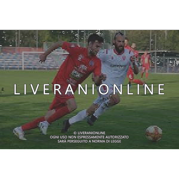 Virtus Verona vs VL Pesaro - Campionato di Calcio Serie C - Lega Pro 2020/2021, 17 ottobre 2020 Verona, Italia Nella foto: Enrico Pezzi - VIS Pesaro - Leonardo Zarpellon - Virtus Vecomp Verona @LM/Roberto Tommasini/ AGENZIA ALDO LIVERANI SAS