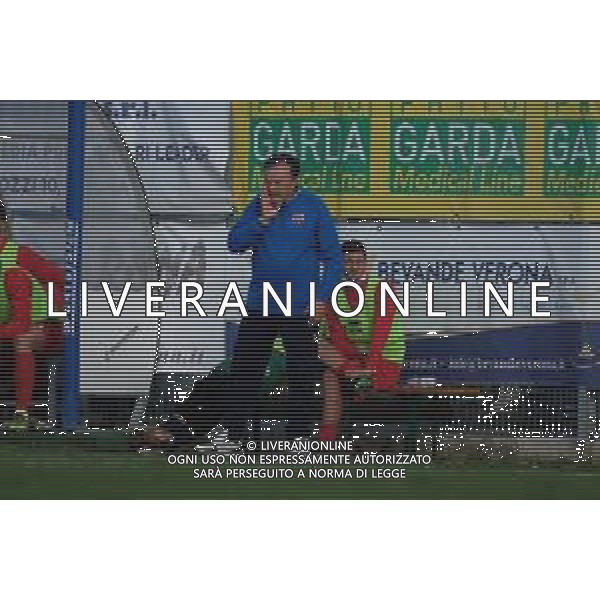 Virtus Verona vs VL Pesaro - Campionato di Calcio Serie C - Lega Pro 2020/2021, 17 ottobre 2020 Verona, Italia Nella foto: Luigi Fresco - Coach Virtus Vecomp Verona @LM/Roberto Tommasini/ AGENZIA ALDO LIVERANI SAS