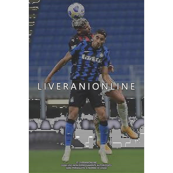 Achraf Hakimi (Inter) e Theo Hernandez (Milan) Inter vs Milan Campionato Serie A TIM - 4¬∞ giornata Milano 17-10-2020 Stadio Giuseppe Meazza - San Siro foto Roberto Garavaglia - agenzia Aldo Liverani sas/ AGENZIA ALDO LIVERANI SAS