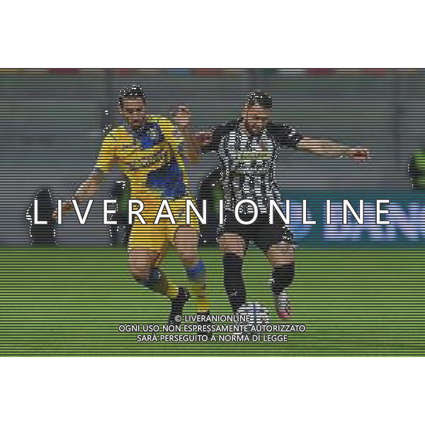 FROSINONE ASCOLI CAMPIONATO CALCIO SERIE B 17.10.2020 NELLA FOTO: KRAGL KASTANOS FOTO ALDO LIVERANI©MOSCA / AGENZIA ALDO LIVERANI SAS
