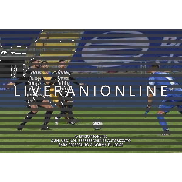 FROSINONE ASCOLI CAMPIONATO CALCIO SERIE B 17.10.2020 NELLA FOTO: FASE DIFENSIVA FOTO ALDO LIVERANI©MOSCA / AGENZIA ALDO LIVERANI SAS