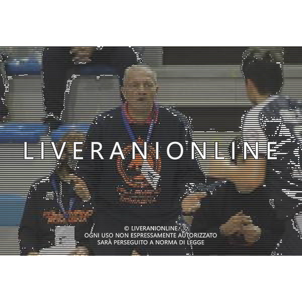 FAENZA 17 OTTOBRE 2020 PALLAMANO ROMAGNA CONTRO MEDALP TIROL NELLA FOTO DOMENICO TASSINARI COACH PALLAMANO ROMAGNA FOTO GIANNI SANNA-AG ALDO LIVERANI SAS