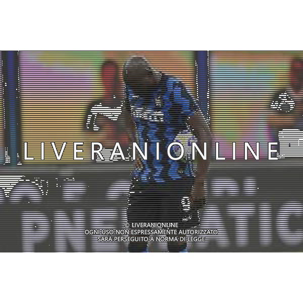 Romelu Lukaku (Inter) delusione Inter vs Milan Campionato Serie A TIM - 4° giornata Milano 17-10-2020 Stadio Giuseppe Meazza - San Siro foto Roberto Garavaglia - agenzia Aldo Liverani sas / AGENZIA ALDO LIVERANI SAS