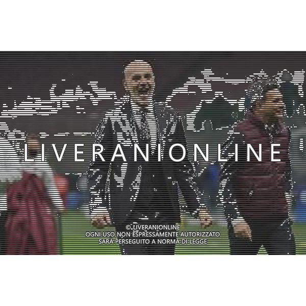 Stefano Pioli allenatore Milan esultanza fine gara Inter vs Milan Campionato Serie A TIM - 4° giornata Milano 17-10-2020 Stadio Giuseppe Meazza - San Siro foto Roberto Garavaglia - agenzia Aldo Liverani sas / AGENZIA ALDO LIVERANI SAS