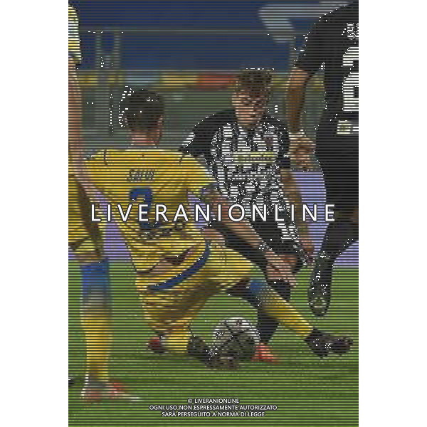 FROSINONE ASCOLI CAMPIONATO CALCIO SERIE BKT 17.10.2020 NELLA FOTO: SALVI CANGIANO FOTO ALDO LIVERANI©MOSCA / AGENZIA ALDO LIVERANI SAS