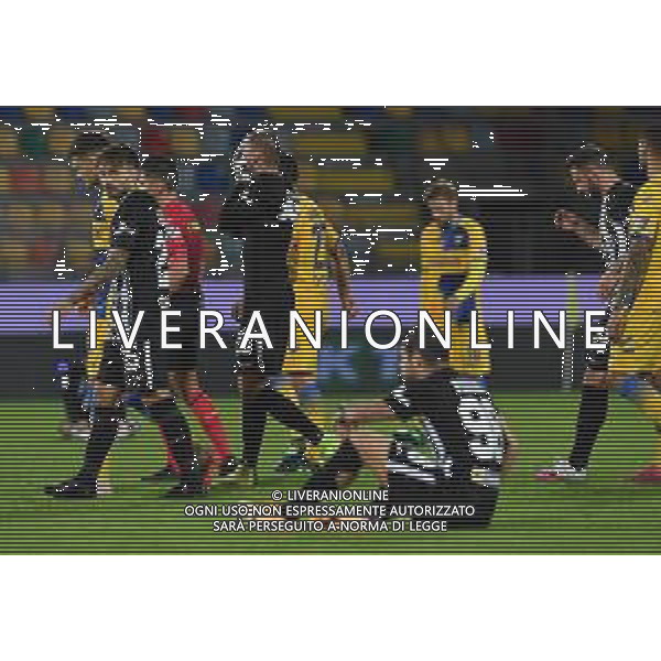 FROSINONE ASCOLI CAMPIONATO CALCIO SERIE BKT 17.10.2020 NELLA FOTO: DELUSIONE ASCOLI FOTO ALDO LIVERANI©MOSCA / AGENZIA ALDO LIVERANI SAS