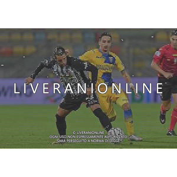 FROSINONE ASCOLI CAMPIONATO CALCIO SERIE BKT 17.10.2020 NELLA FOTO: CAVION MAIELLO FOTO ALDO LIVERANI©MOSCA / AGENZIA ALDO LIVERANI SAS