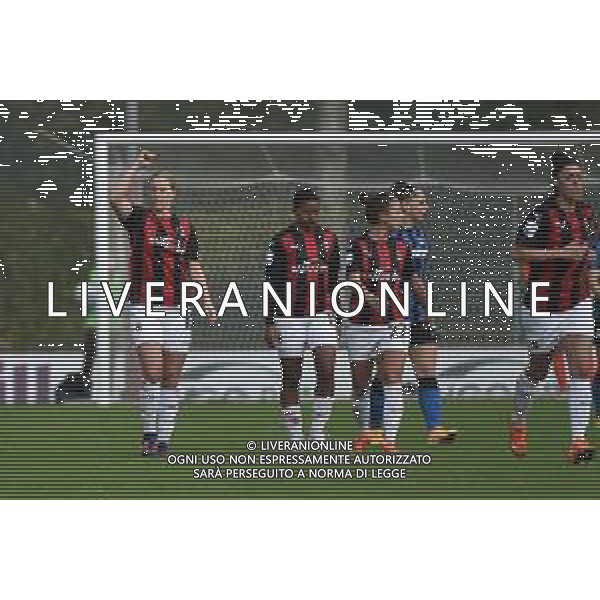 esultanza Milan dopo il gol dell’1 a 0 Milan Women vs Inter Milano Women Campionato Serie A Femminile - 6° giornata Milano 18-10-2020 centro sportivo Peppino Vismara foto Roberto Garavaglia - agenzia Aldo Liverani sas/ AGENZIA ALDO LIVERANI SAS