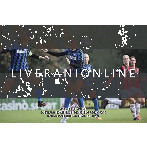 Gloria Marinelli (Inter) segna il gol dell’1 a 1 Milan Women vs Inter Milano Women Campionato Serie A Femminile - 6° giornata Milano 18-10-2020 centro sportivo Peppino Vismara foto Roberto Garavaglia - agenzia Aldo Liverani sas/ AGENZIA ALDO LIVERANI SAS