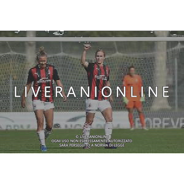 Natasha Dowie (Milan) esulta dopo il go del 2 a 1 Milan Milan Women vs Inter Milano Women Campionato Serie A Femminile - 6¬∞ giornata Milano 18-10-2020 centro sportivo Peppino Vismara foto Roberto Garavaglia - agenzia Aldo Liverani sas/ AGENZIA ALDO LIVERANI SAS