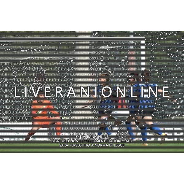 Valentina Giacinti (Milan) segna il gol del 3 a 1 Milan Milan Women vs Inter Milano Women Campionato Serie A Femminile - 6¬∞ giornata Milano 18-10-2020 centro sportivo Peppino Vismara foto Roberto Garavaglia - agenzia Aldo Liverani sas/ AGENZIA ALDO LIVERANI SAS