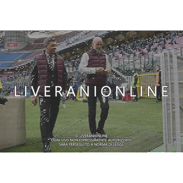 Stefano Pioli allenatore Milan Inter vs Milan Campionato Serie A TIM - 4° giornata Milano 17-10-2020 Stadio Giuseppe Meazza - San Siro foto Roberto Garavaglia - agenzia Aldo Liverani sas