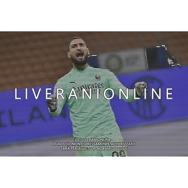 Gianluigi Donnarumma (Milan) Inter vs Milan Campionato Serie A TIM - 4° giornata Milano 17-10-2020 Stadio Giuseppe Meazza - San Siro foto Roberto Garavaglia - agenzia Aldo Liverani sas