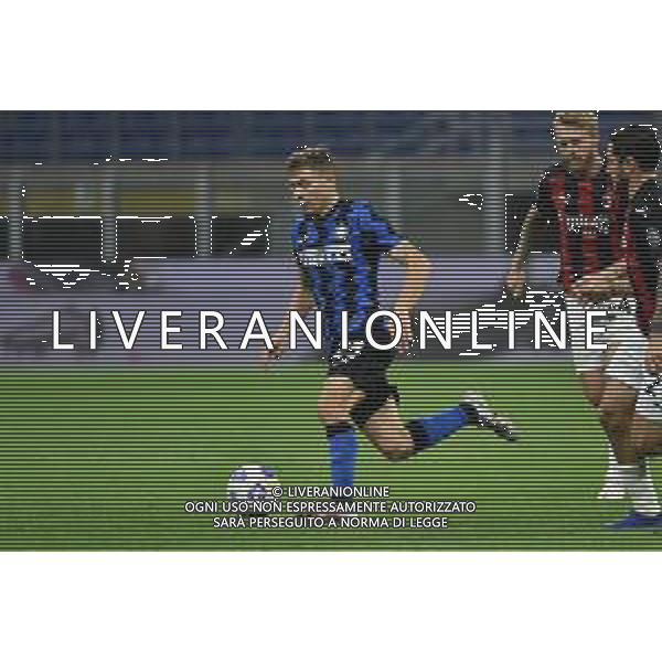 Nicolo’ Barella (Inter) Inter vs Milan Campionato Serie A TIM - 4° giornata Milano 17-10-2020 Stadio Giuseppe Meazza - San Siro foto Roberto Garavaglia - agenzia Aldo Liverani sas