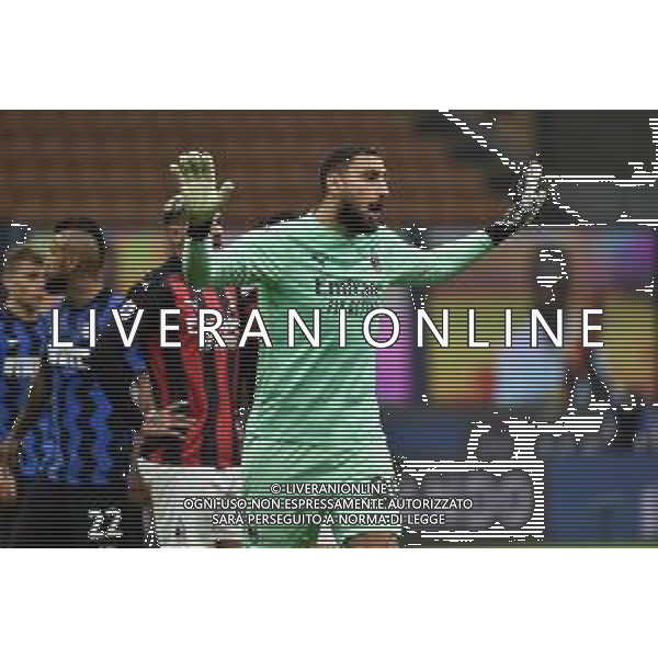 Gianluigi Donnarumma (Milan) Inter vs Milan Campionato Serie A TIM - 4° giornata Milano 17-10-2020 Stadio Giuseppe Meazza - San Siro foto Roberto Garavaglia - agenzia Aldo Liverani sas