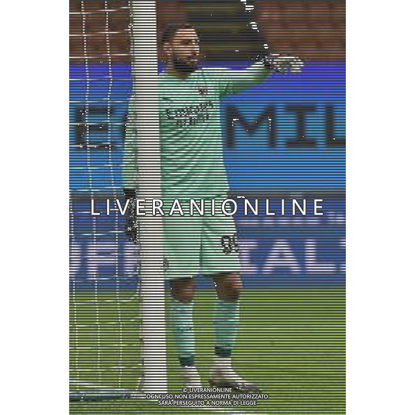 Gianluigi Donnarumma (Milan) Inter vs Milan Campionato Serie A TIM - 4° giornata Milano 17-10-2020 Stadio Giuseppe Meazza - San Siro foto Roberto Garavaglia - agenzia Aldo Liverani sas