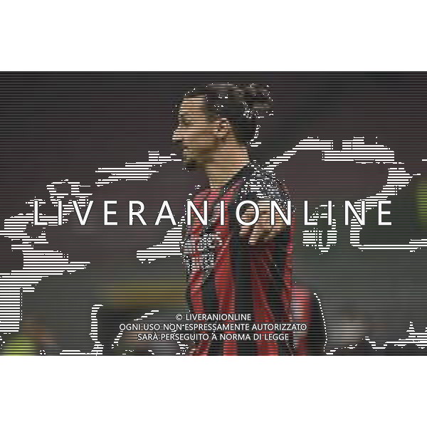 Zlatan Ibrahimovic (Milan) Inter vs Milan Campionato Serie A TIM - 4° giornata Milano 17-10-2020 Stadio Giuseppe Meazza - San Siro foto Roberto Garavaglia - agenzia Aldo Liverani sas