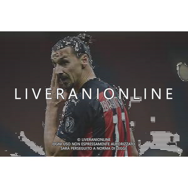 Zlatan Ibrahimovic (Milan) Inter vs Milan Campionato Serie A TIM - 4° giornata Milano 17-10-2020 Stadio Giuseppe Meazza - San Siro foto Roberto Garavaglia - agenzia Aldo Liverani sas
