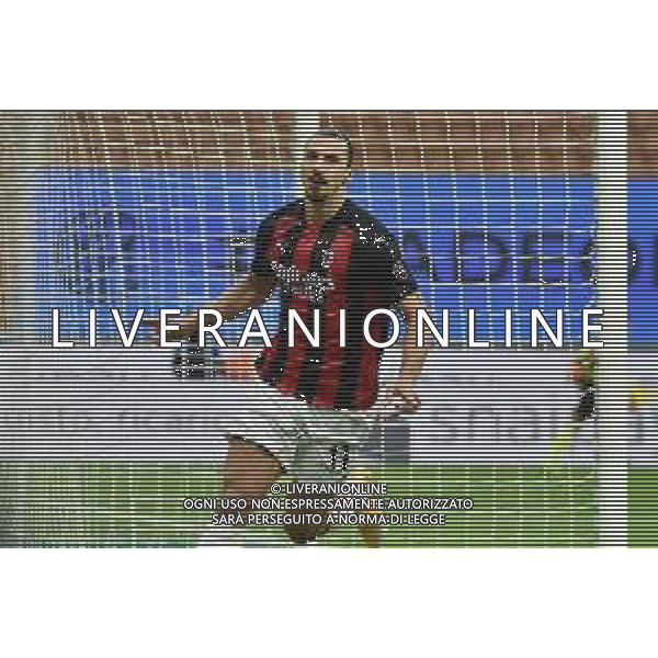 Zlatan Ibrahimovic (Milan) Inter vs Milan Campionato Serie A TIM - 4° giornata Milano 17-10-2020 Stadio Giuseppe Meazza - San Siro foto Roberto Garavaglia - agenzia Aldo Liverani sas