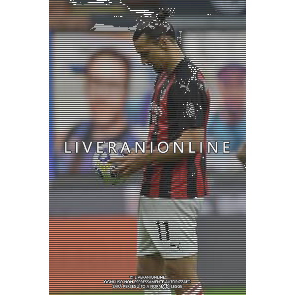 Zlatan Ibrahimovic (Milan) Inter vs Milan Campionato Serie A TIM - 4° giornata Milano 17-10-2020 Stadio Giuseppe Meazza - San Siro foto Roberto Garavaglia - agenzia Aldo Liverani sas
