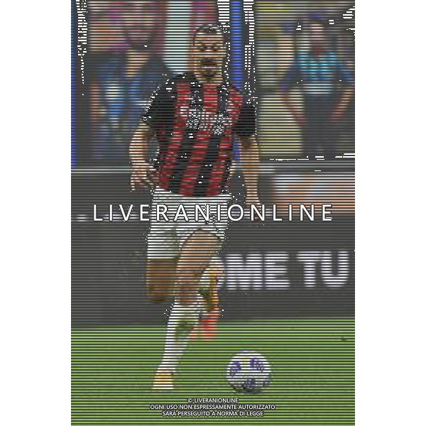 Zlatan Ibrahimovic (Milan) Inter vs Milan Campionato Serie A TIM - 4° giornata Milano 17-10-2020 Stadio Giuseppe Meazza - San Siro foto Roberto Garavaglia - agenzia Aldo Liverani sas