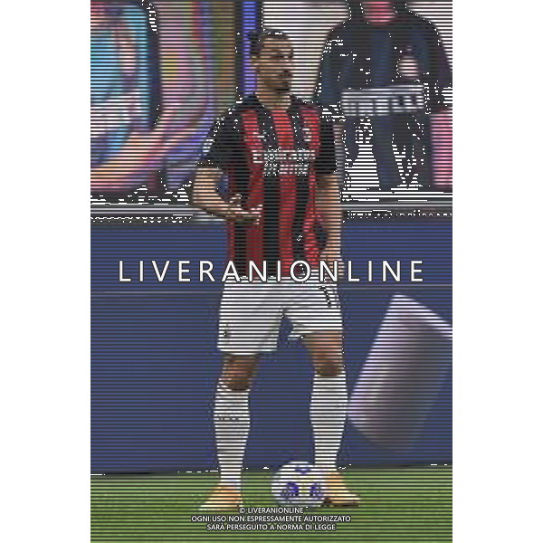 Zlatan Ibrahimovic (Milan) Inter vs Milan Campionato Serie A TIM - 4° giornata Milano 17-10-2020 Stadio Giuseppe Meazza - San Siro foto Roberto Garavaglia - agenzia Aldo Liverani sas