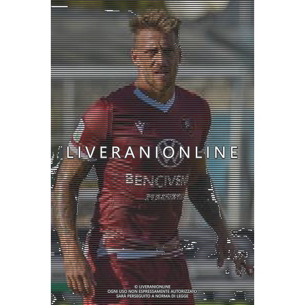 Virtus Entella vs Reggina - Campionato di Calcio Serie B 2020/2021, 17 ottobre 2020 Stadio Comunale &#34;Aldo Castaldi&#34;, Chiavari, Italia Nella foto: German Denis (Reggina) @LM/Fabio Fagiolini AG ALDO LIVERANI SAS