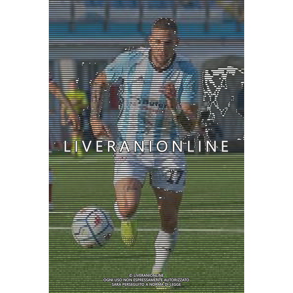 Virtus Entella vs Reggina - Campionato di Calcio Serie B 2020/2021, 17 ottobre 2020 Stadio Comunale &#34;Aldo Castaldi&#34;, Chiavari, Italia Nella foto: Filippo De Col (Entella) @LM/Fabio Fagiolini AG ALDO LIVERANI SAS