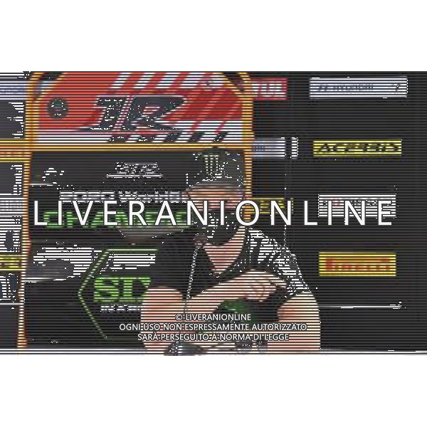 Round 8 Pirelli Estoril Round Race1 - World SuperBike - SBK, 17 October 2020 estoril, portugal, Italy Photo showing: N° 1 Jonathan Rea Kawasaki ZX-10RR Kawasaki Racing Team WorldSBK Press conference 6 times superbike world champion @LM/Otto Moretti AG ALDO LIVERANI SAS