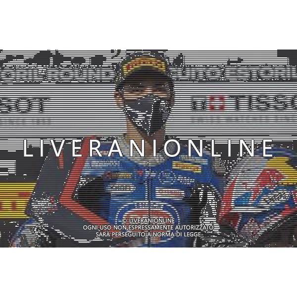 Round 8 Pirelli Estoril Round - World SuperBike - SBK, 18 October 2020 estoril, portugal, Italy Photo showing: N°54 Toprak Razgatlioglu TUR Yamaha YZF R1 Pata Yamaha WorldSBK Team 1st classified @LM/Otto Moretti AG ALDO LIVERANI SAS