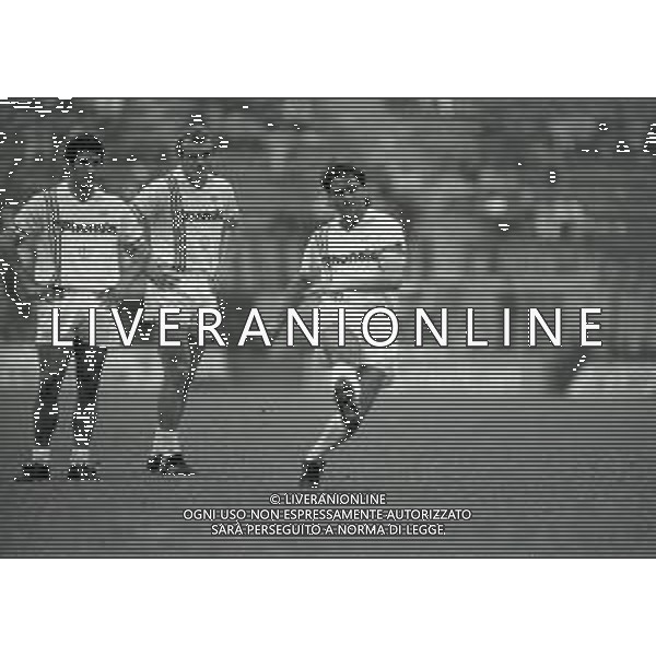 01-05-1988 MILANO CAMPIONATO DI CALCIO SERIE A INTER SAMPDORIA 3-1 NELLA FOTO ROBERTO MANCINI AG ALDO LIVERANI SAS
