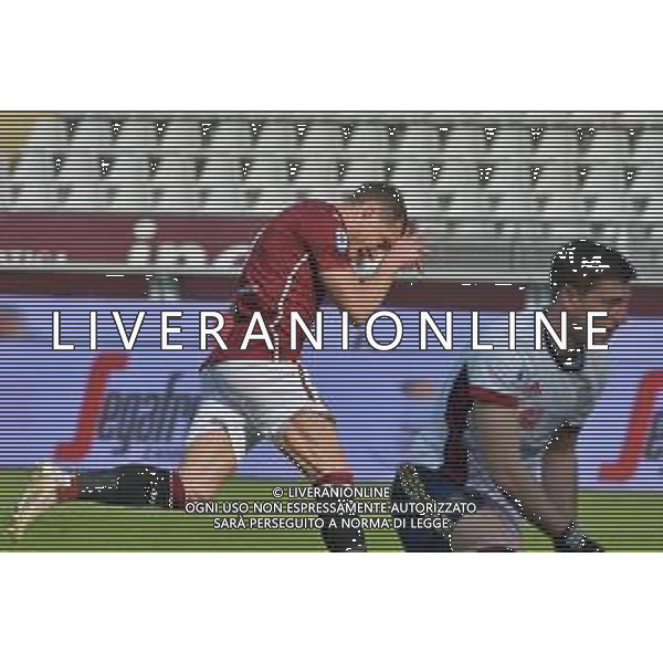 Torino 18.10.2020 Stadio Olimpico Grande Torino ©Falzone/Agenzia Aldo Liverani Torino vs Cagliari Serie A Tim 2020-2021 Nella foto : Esultanza gol di ANDREA BELOTTI © AGENZIA ALDO LIVERANI SAS