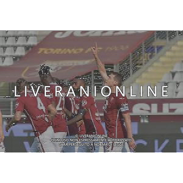 Torino 18.10.2020 Stadio Olimpico Grande Torino ©Falzone/Agenzia Aldo Liverani Torino vs Cagliari Serie A Tim 2020-2021 Nella foto : Esultanza gol di ANDREA BELOTTI © AGENZIA ALDO LIVERANI SAS