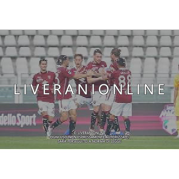 Torino 18.10.2020 Stadio Olimpico Grande Torino ©Falzone/Agenzia Aldo Liverani Torino vs Cagliari Serie A Tim 2020-2021 Nella foto : Esultanza secondo gol di ANDREA BELOTTI ©Falzone / AGENZIA ALDO LIVERANI SAS