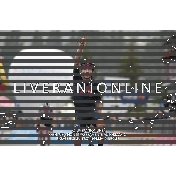 18-10-2020 Giro D\'italia; Tappa 15 Base Aerea Rivolto - Piancavallo; 2020, Team Ineos Grenadier; Geoghegan, Hart Tao; Piancavallo; ©SIROTTI / AGENZIA ALDO LIVERANI SAS