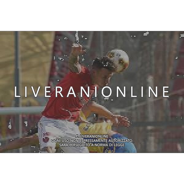 Perugia vs Fermana - Campionato di Calcio Serie C - Lega Pro 2020/2021, 18 ottobre 2020 Perugia, Italia Nella foto: moscati marco (n. 17 perugia calcio) colpisce di testa @LM/Loris Cerquiglini AG ALDO LIVERANI SAS