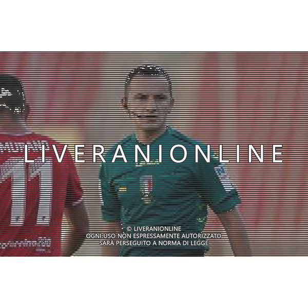 Perugia vs Fermana - Campionato di Calcio Serie C - Lega Pro 2020/2021, 18 ottobre 2020 Perugia, Italia Nella foto: eduart pashuku (arbitro sezione albano laziale @LM/Loris Cerquiglini AG ALDO LIVERANI SAS