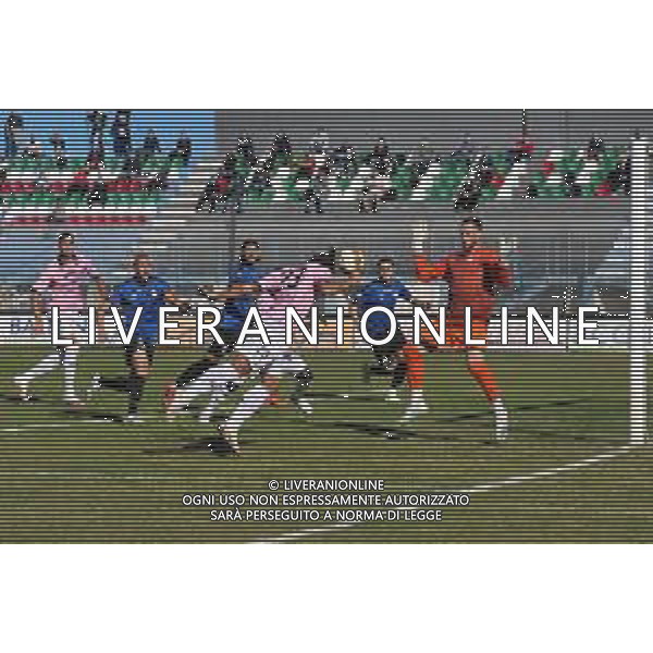 Bisceglie vs Palermo - Campionato di Calcio Serie C - Lega Pro 2020/2021, 18 ottobre 2020 Bisceglie, Italia Nella foto: tiro Nicola Rauti (Palermo FC) @LM/Emmanuele Mastrodonato AG ALDO LIVERANI SAS