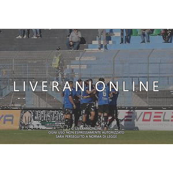 Bisceglie vs Palermo - Campionato di Calcio Serie C - Lega Pro 2020/2021, 18 ottobre 2020 Bisceglie, Italia Nella foto: esultanza Bisceglie @LM/Emmanuele Mastrodonato AG ALDO LIVERANI SAS