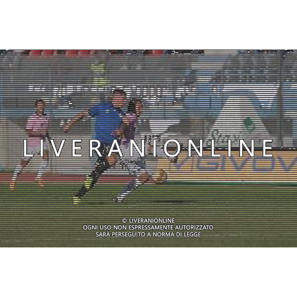 Bisceglie vs Palermo - Campionato di Calcio Serie C - Lega Pro 2020/2021, 18 ottobre 2020 Bisceglie, Italia Nella foto: Daniele Rocco (AS Bisceglie) Edoardo Lancini (Palermo FC) @LM/Emmanuele Mastrodonato AG ALDO LIVERANI SAS