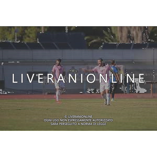 Bisceglie vs Palermo - Campionato di Calcio Serie C - Lega Pro 2020/2021, 18 ottobre 2020 Bisceglie, Italia Nella foto: Roberto Crivello (Palermo FC) proteste @LM/Emmanuele Mastrodonato AG ALDO LIVERANI SAS