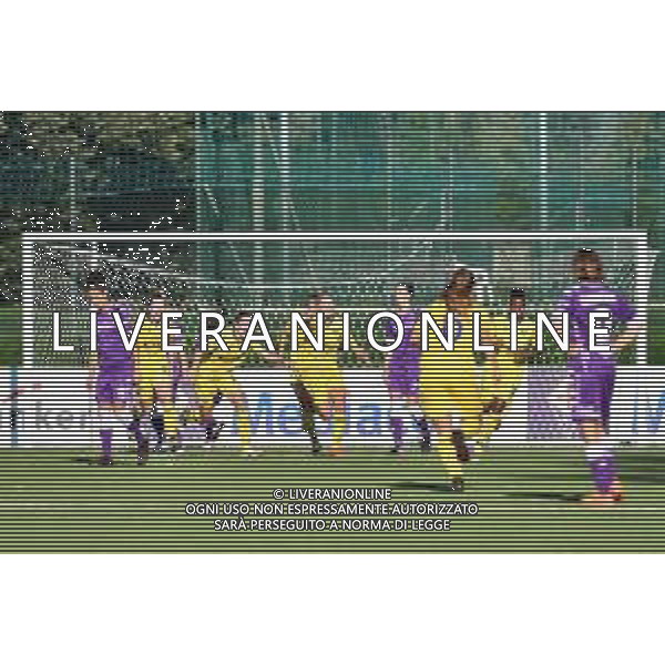 CF Fiorentina femminile vs Hellas Verona Women - Italian Soccer Serie A Women Championship 2020/2021, 18 October 2020 Florence, Italy Photo showing: Hellas Verona Women players celebrate after the goal @LM/Lisa Guglielmi AG ALDO LIVERANI SAS