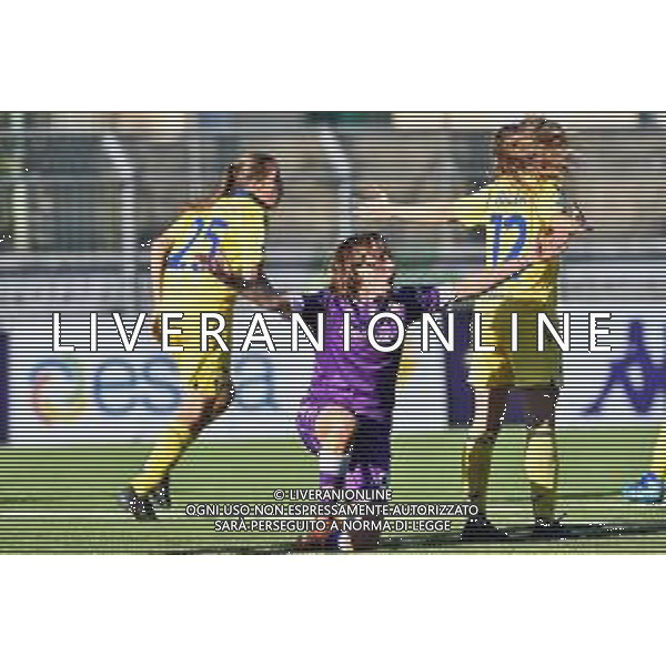 CF Fiorentina femminile vs Hellas Verona Women - Italian Soccer Serie A Women Championship 2020/2021, 18 October 2020 Florence, Italy Photo showing: Daniela Sabatino (Fiorentina Femminile) protests @LM/Lisa Guglielmi AG ALDO LIVERANI SAS
