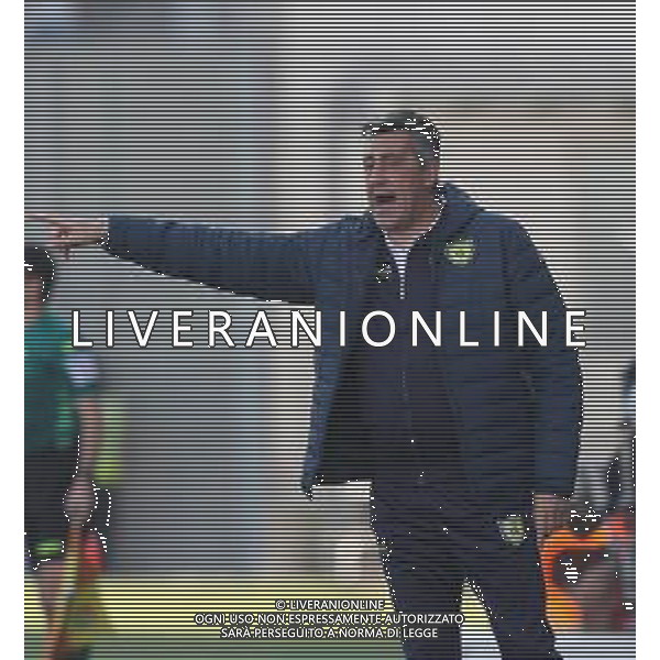 REGGIANA REGGIO AUDACE - CHIEVO VERONA CAMPIONATO CALCIO SERIE BKT 17.10.2020 NELLA FOTO ALFREDO AGLIETTI ALLENATORE CHIEVO ©SANTANDREA / AGENZIA ALDO LIVERANI SAS
