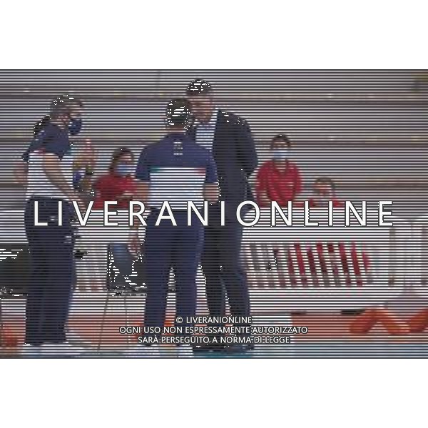 Top Volley Cisterna vs Vero Volley Monza - Campionato di Volley Superlega Serie A 2020/2021, 18 ottobre 2020 Latina, Italia Nella foto: coach Boban Kovac @LM/Luigi Mariani AG ALDO LVERANI SAS