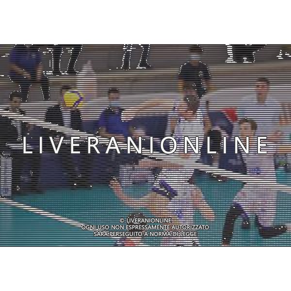 Top Volley Cisterna vs Vero Volley Monza - Campionato di Volley Superlega Serie A 2020/2021, 18 ottobre 2020 Latina, Italia Nella foto: Andrea Rossi Top Volley Cisterna @LM/Luigi Mariani AG ALDO LVERANI SAS