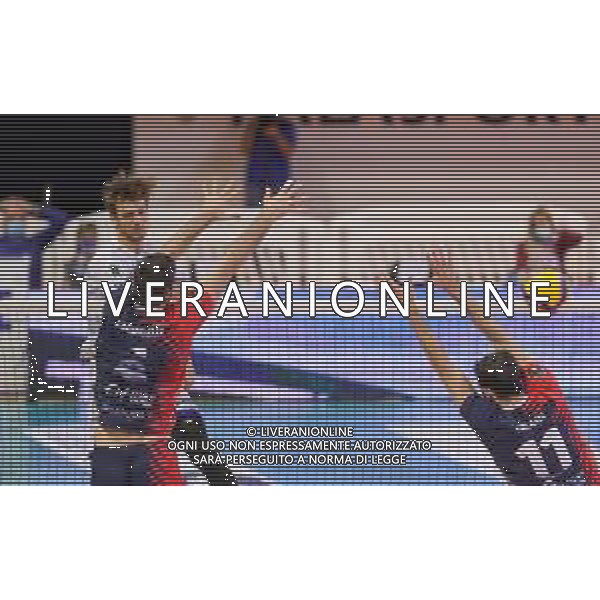 Top Volley Cisterna vs Vero Volley Monza - Campionato di Volley Superlega Serie A 2020/2021, 18 ottobre 2020 Latina, Italia Nella foto: Tobias Krick Top Volley Cisterna @LM/Luigi Mariani AG ALDO LVERANI SAS